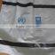 UN refuge tent tarp with UNHCR logo