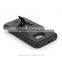 PC silicone hybrid kickstand case for Samsung galaxy S7 Edge, 3 in 1 belt clip holster case for Samsung galaxy S7 Plus