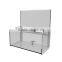 clear PMMA acrylic Plexiglass donation boxes