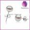 Classical BridalJewelry 925 Sterling Silver Freshwater AA 7-8mm Pearl Earring