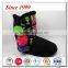 very cheap knit with pom-pom warm indoor boots for girls