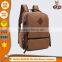Fashionable School waxed Vintage Canvas Backpack