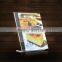 Transparency Acrylic Table Card Display Menu Card Holder