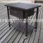 Pub Rattan Serving Cart With Drawer