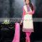 Designer Glass Cotton Salwar Kameez For Women