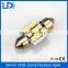 12v car LED light 12leds smd 3528 led festoon lamp
