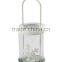 Delightful cylindrical Snowflake shape metal cantel lantern for Christmas Decoration