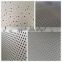 Round hole, square hole perforated gypsum board for ceiling decoration