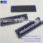 High class embossed custom metal logo for machines