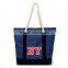 Cheap ladies shoulder shopping bag recyclable shopping cotton bag