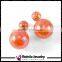 Dream Bottle Resin Balls Double Sided Earrings