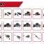 hand ATV winches rated line pull 2000lb