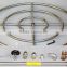 6" 12" 18" 24" 30" 36" Stainless Steel Fire Pit Burner Ring KIT Natural gas