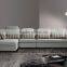 Discount for competitive quality cheap price L shape fabric corner sofa set designs