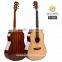 All Solid Wood Handmade 41 Inch Acoustic Guitar Oriental Cherry