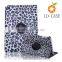 Tablets Case Printing PU Leather Media Stand Folio Cover Bag For ipad