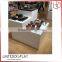 American style classic luxury chesterfiel leather living room sofa set home furniture