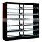 Double sided Steel Bookshelves/Metal School Library Book Shelf