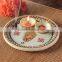 Handicraft Religious Gift Decor Art And Craft Gallery Hindu God Puja Ganesha Marble Pooja Thali Plate
