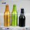 High quality clear drinking bottle with coating inside 250ml 500ml