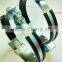 Galvanized saddle clamp for pipe
