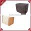 Handwoven fashion plastic washing basket for hotel and household dirty clothes