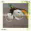Preferential disposable pine bark wooden boat serving tray