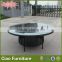 upscale rattan round table