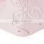 Pink Arc-shaped Metal Punched Office Desktop Note Holder