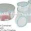 plastic airtight storage container for food