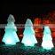 outdoor led glow christmas tree shaped light