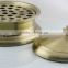 Stainless Steel Brass Plated Communion Tray