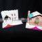 1950s Set of 3 Mica Christmas Houses (One Church)