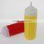 Plastic ketchup mustard dispenser