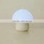 Romantic Dim Mood Lamp,Multicolor LED Baby Night Light, Portable Silicone Cute Mushroom Nursery Night Lamp