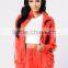 Export Clothes 100% Polyester Ribbed Hemline Sporty Stripe Sleeves Zip Up Sports Jacket With Shorts Suits