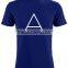 2016 100% Cotton T Shirt Print With Triangle Hugo Summer Style Short Tee