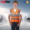 high visibility sleeveless reflective safety vest for kids