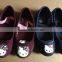 2017 Overstock clearance cute cartoon pattern little girls casual shoe kids slip on shoes