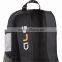 Twister Backpack - has zippered main compartment, zippered front pocket with earbud port access and comes with your logo.