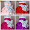 walson children clothes white color little girls pageant dress 3 year old girl dress