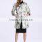 2017 quick sell Europe style long rabbit fur women short sleeve rabbit fur jacket