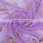 Imitation Silk Scarves & Wraps Rectangle Golden Purple Flower Scarf 2017
