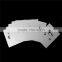 Paper Wedding Party Name Place Cards Crown Hollow White