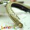3.35 inch Half Round Bronze Birds Sew in Handmade Metal Clutch Purse Frame
