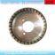 metal bond internal half segmented diamond wheel for glass