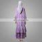 Newest Abaya Muslim Dresses Islamic Lace Clothing for Women
