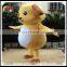 Lovely yellow dog mascot costume, mascot fur cosplay costume