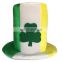 St Patrick's Day Green Shamrock Irish Cap Hat and Irish Sash