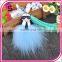 Double Faced Car Keychain Fox Fur Ball Bag Pendant